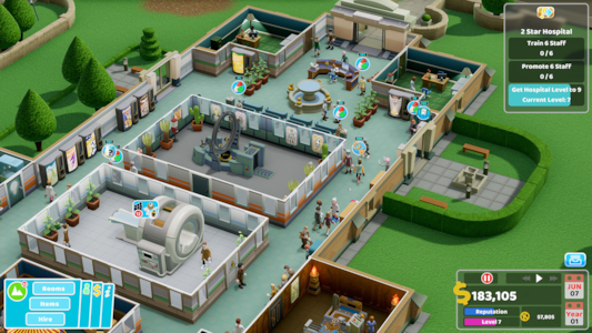 Supporting image for Two Point Hospital Comunicato stampa