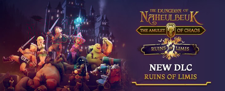 Supporting image for The Dungeon of Naheulbeuk: The Amulet of Chaos Comunicado de imprensa