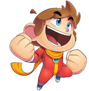Supporting image for Alex Kidd in Miracle World DX Communiqué de presse