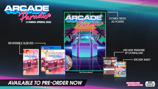 Supporting image for Arcade Paradise Comunicado de prensa