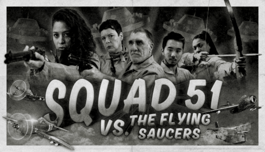 Supporting image for Squad 51 VS The Flying Saucers Press release