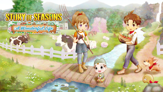 Supporting image for STORY OF SEASONS: A Wonderful Life Press release