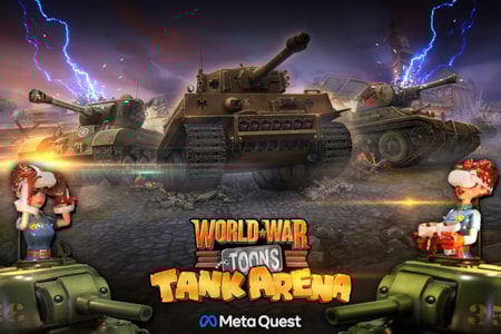 Supporting image for World War Toons: Tank Arena VR Press release