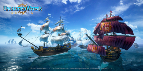 Supporting image for Uncharted Waters Origin 보도 자료