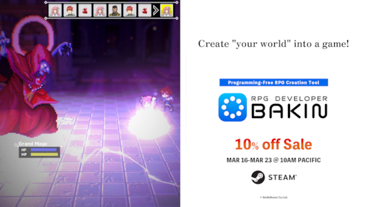 Supporting image for RPG Developer Bakin Pressemitteilung