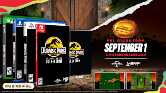 Supporting image for Jurassic Park Classic Games Collection Press release