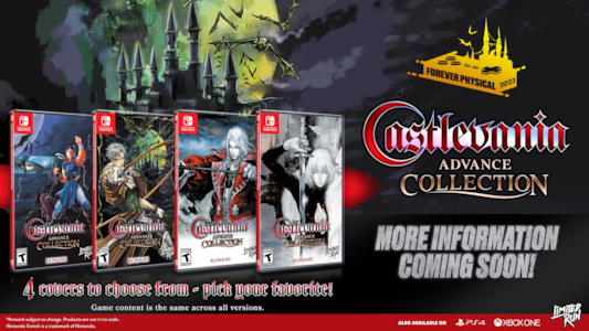 CASTLEVANIA ADVANCE COLLECTION CIRCLE OF THE MOON COVER sur PS4 PlayStation 4 neuf LRG Limited Run Games - Jeux vidéo CASTLEVANIA ADVANCE COLLECTION CIRCLE OF THE MOON COVER sur PS4 PlayStation 4 neuf LRG Limited Run Games - Jeux vidéo
