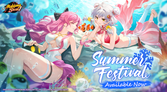 Mahjong Soul - Festival Musim Panas dengan karakter baru dan kostum spesial