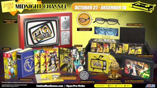 Supporting image for Persona 4 Golden - Physical Edition (Limited Run Games) Press release