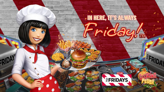 Supporting image for Cooking Fever X TGI Fridays Press release