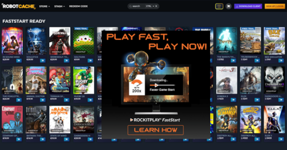 Supporting image for ROCKITPLAY FastStart Press release