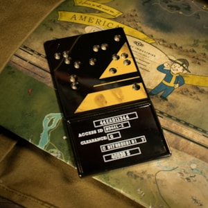 Supporting image for Fallout: Limited Edition Nuclear Keycard Replica Comunicado de imprensa