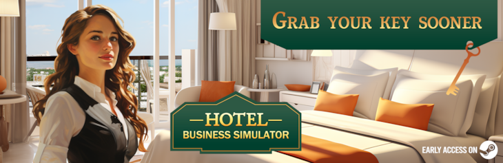 Supporting image for Hotel Business Simulator Communiqué de presse