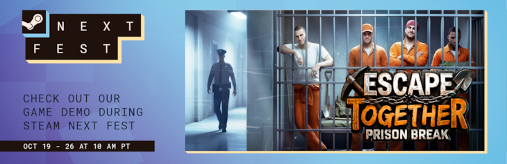 Supporting image for Escape Together: Prison Break Press release