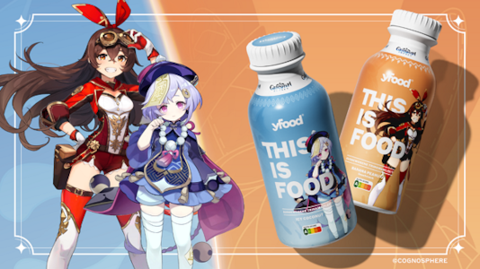 Supporting image for yfood x Genshin Impact Press release