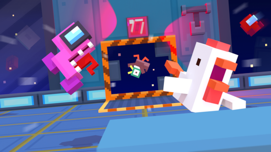 Supporting image for Crossy Road Castle Comunicado de imprensa