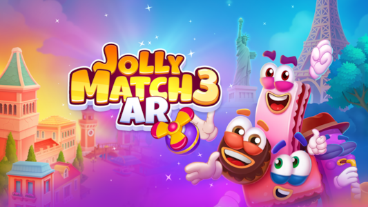 Supporting image for Jolly Match 3 AR Press release