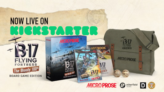 Supporting image for B-17 Flying Fortress: The Bloody 100th Board Game Press release