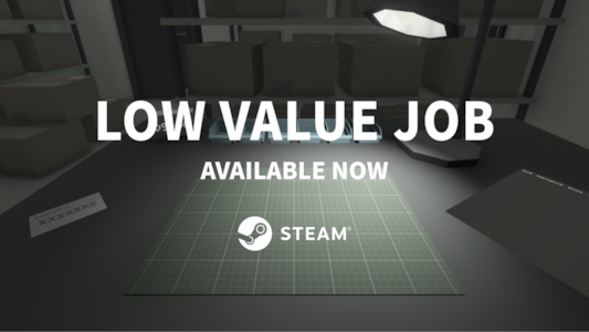 Supporting image for LOW VALUE JOB Press release