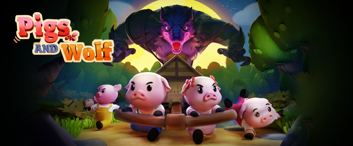 Pigs and Wolf - key visual demo