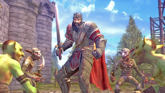 Supporting image for Kings Do Not Fall – A Retro Beat ’Em Up Press release