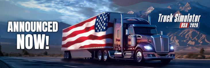 Supporting image for Truck Simulator 2026: USA Press release