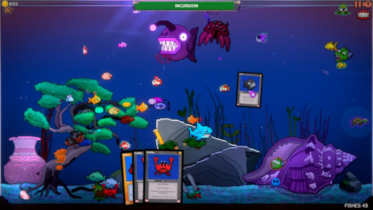 Loopquarium - screenshot peijuang bos malam hari