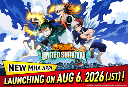 Supporting image for My Hero Academia UNITED SURVIVAL Press release
