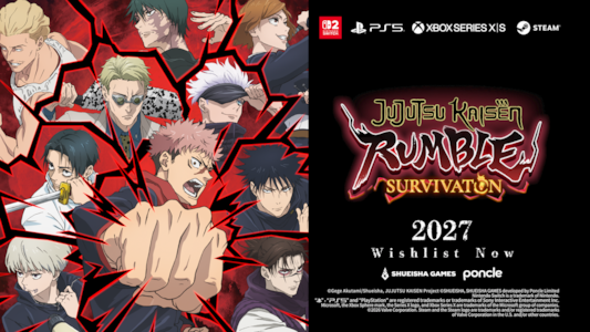 Supporting image for JUJUTSU KAISEN RUMBLE: SURVIVATON Press release