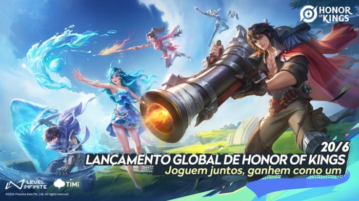 Imagem de apoio para Honor of Kings Comunicado de imprensa