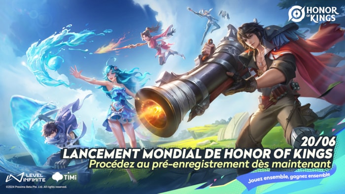 Image de référence pour Honor of Kings Communiqué de presse