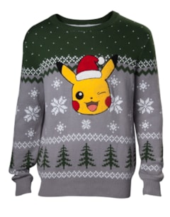 Image of Pikachu Christmas Jumper
