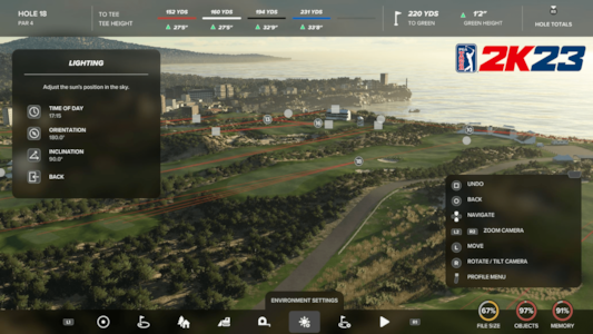 Supporting image for PGA Tour 2K23 Alerta dos média